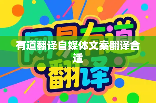 有道翻译自媒体文案翻译合适