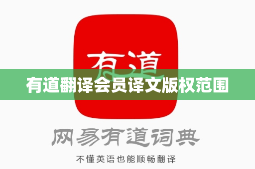 有道翻译会员译文版权范围