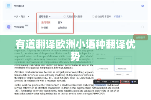 有道翻译欧洲小语种翻译优势