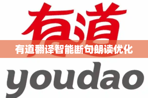 有道翻译智能断句朗读优化