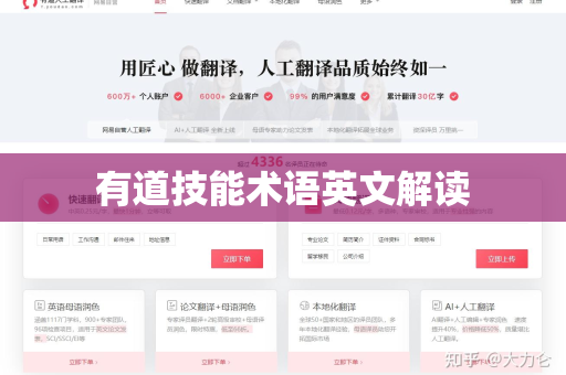 有道技能术语英文解读