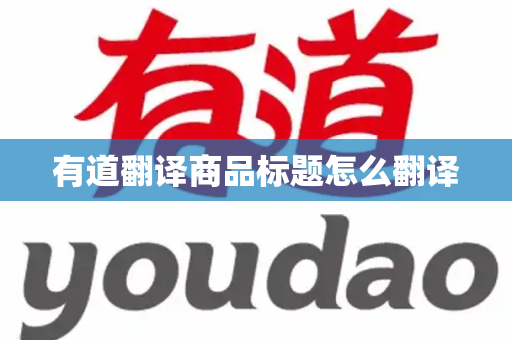 有道翻译商品标题怎么翻译