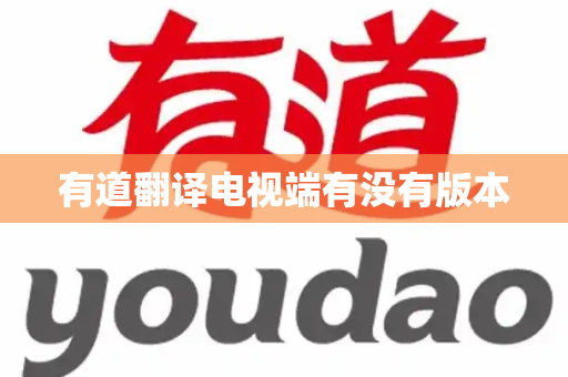 有道翻译电视端有没有版本