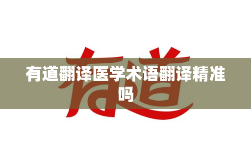 有道翻译医学术语翻译精准吗