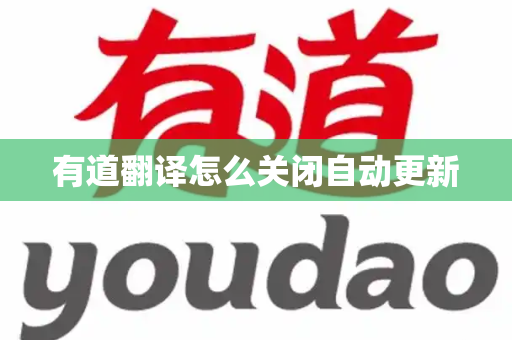 有道翻译怎么关闭自动更新