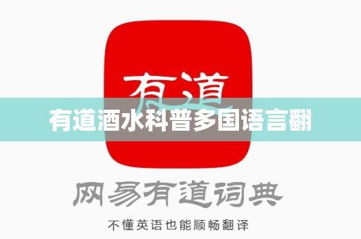 有道酒水科普多国语言翻