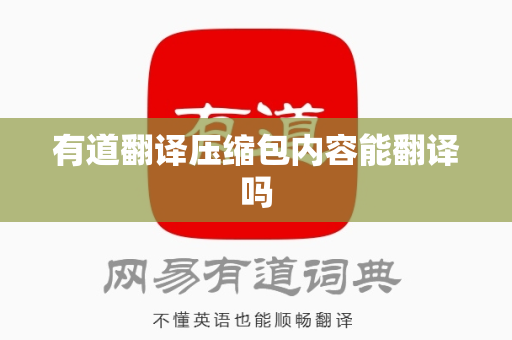 有道翻译压缩包内容能翻译吗