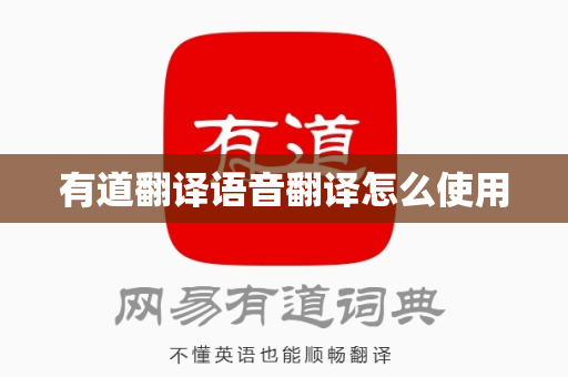 有道翻译语音翻译怎么使用