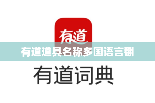 有道道具名称多国语言翻