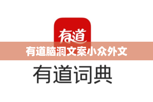 有道脑洞文案小众外文